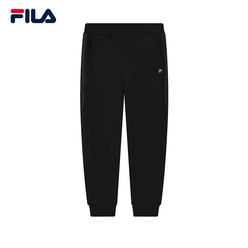 Fila/斐乐运动裤收口长裤2023秋季新款时尚基础休闲裤F51M248601