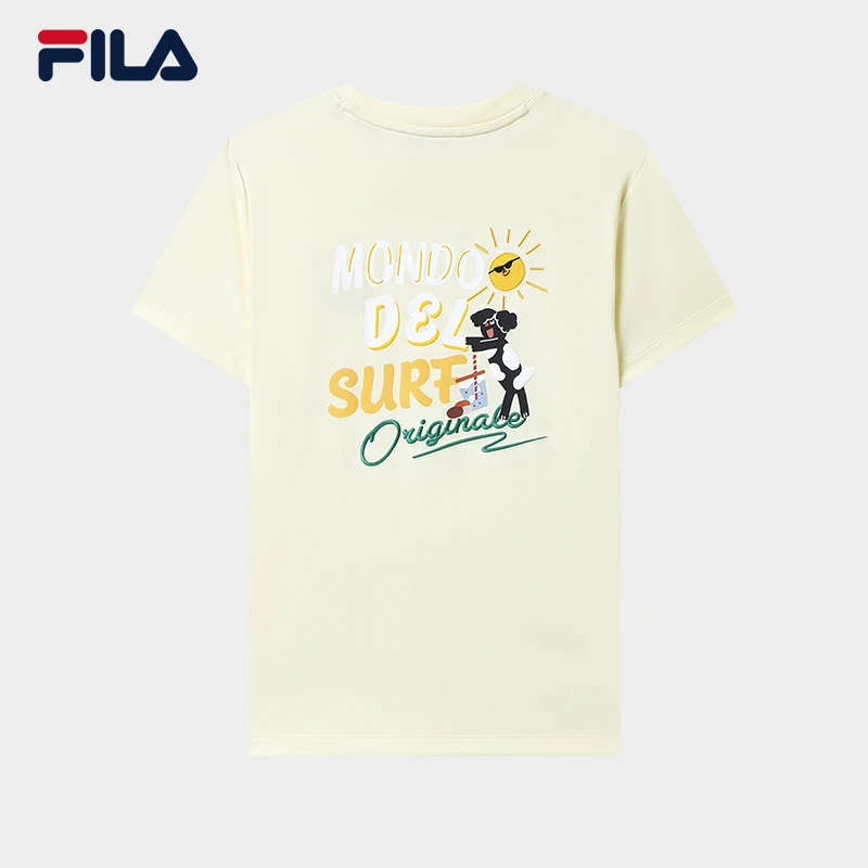 Fila/斐乐女士夏季【休闲运动】舒适百搭圆领短袖T恤 F11W329110