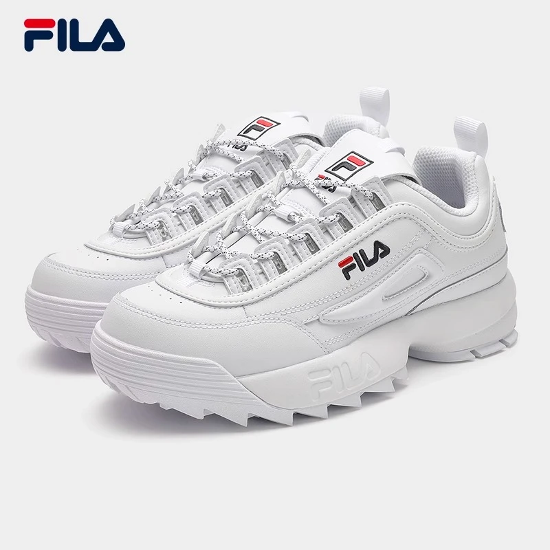 Fila/斐乐女鞋颠覆者2代复古运动鞋2023冬百搭老爹鞋F12W342138