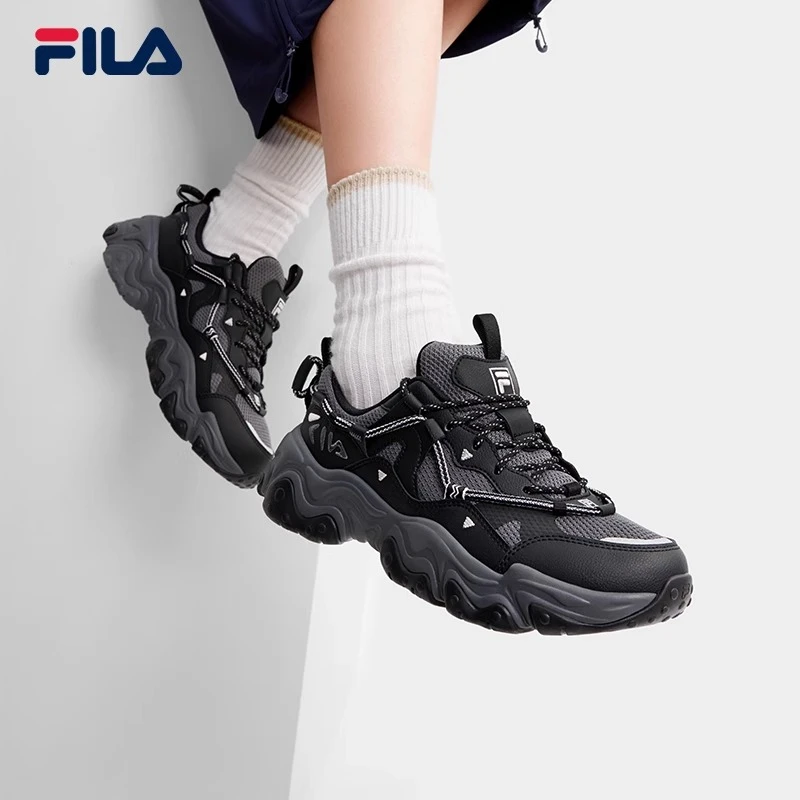 【猫爪5】fila斐乐秋冬新款FLUID5情侣运动老爹鞋休闲鞋F12W442115