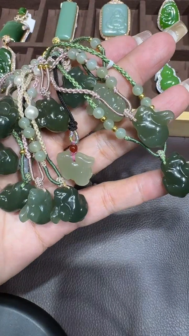 【闪购商品】和田玉挂件未镶嵌（多样性发一件）