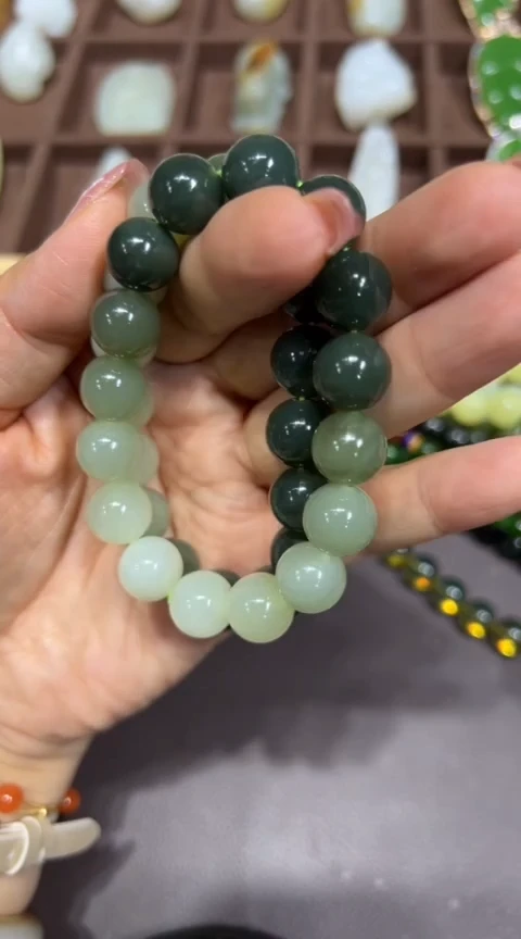 【闪购商品】和田玉手链未镶嵌拍一发一，多样性发货11-12