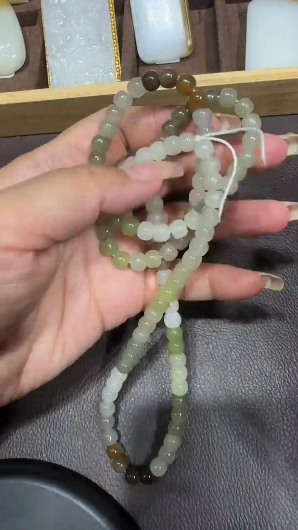 【闪购商品】和田玉项链未镶嵌（多样性发一件）6-7