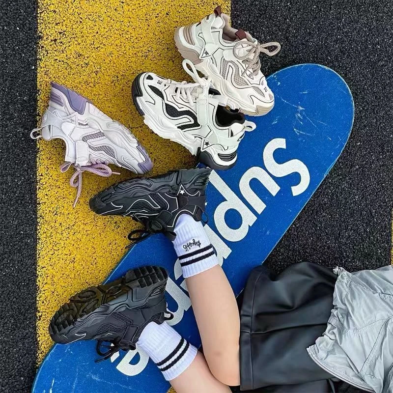 【新疆包邮】8505 儿童秋季潮流男女童时尚百搭老爹鞋