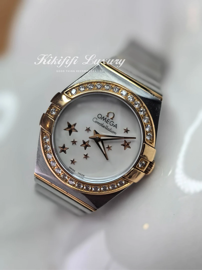 95新 Omega/欧米茄 5097013/KIKIFIFI/蝶飞24表径