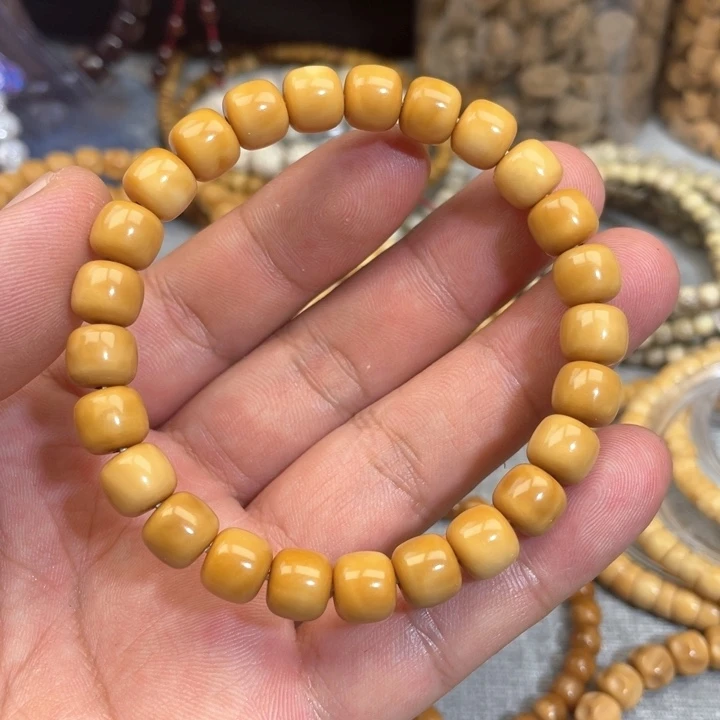 星月菩提吊坠小*z龙脊菩提9×8桶珠单圈 老料