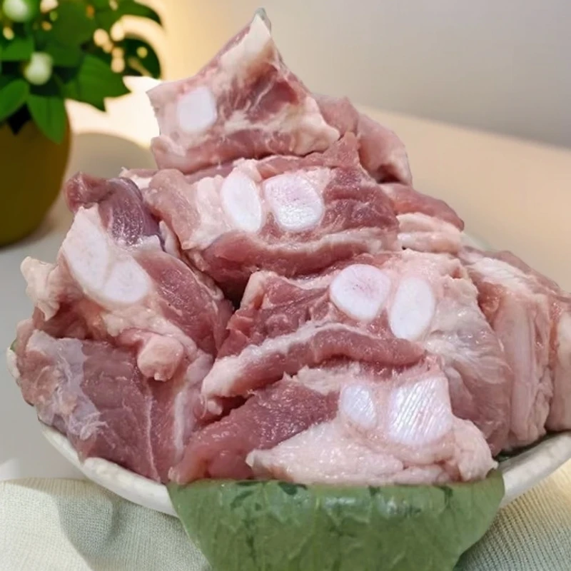 【顺丰包邮】火锅团圆锁鲜猪胸骨脆骨饭店新鲜料速冻食用鲜嫩肉质货
