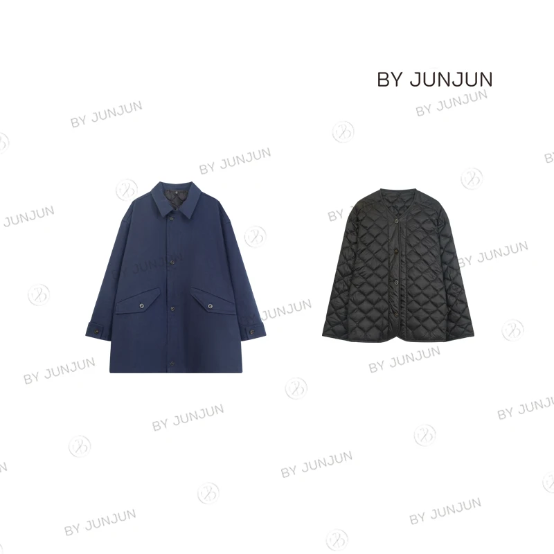 ByJunjun小众设计师 【仁川机场】羽绒内胆风衣FY6252