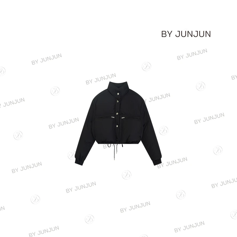 ByJunjun小众设计师 【两穿款】拉达短款羽绒服袖子可脱卸Y8501