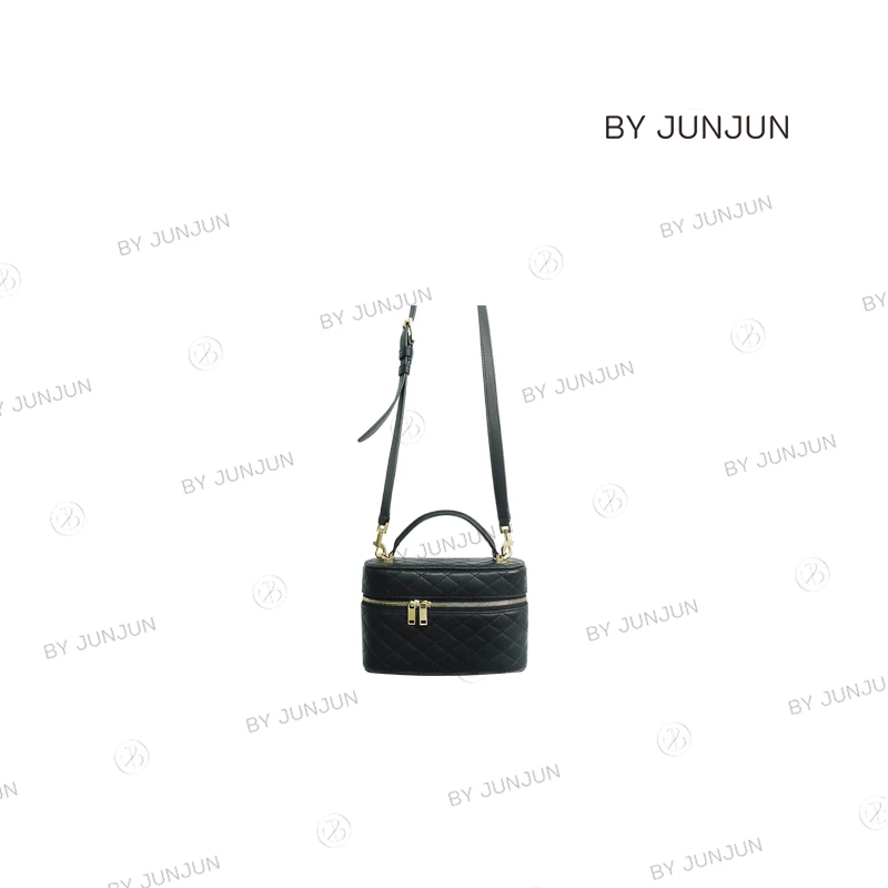Byjunjun小众设计师 珺珺私物定制杨树林羊皮盒子包斜挎包B0206