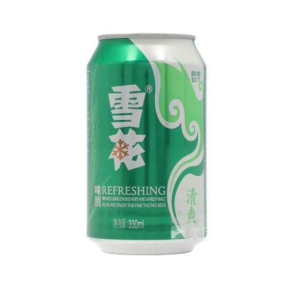 雪花 10度清爽啤酒 330ml/听