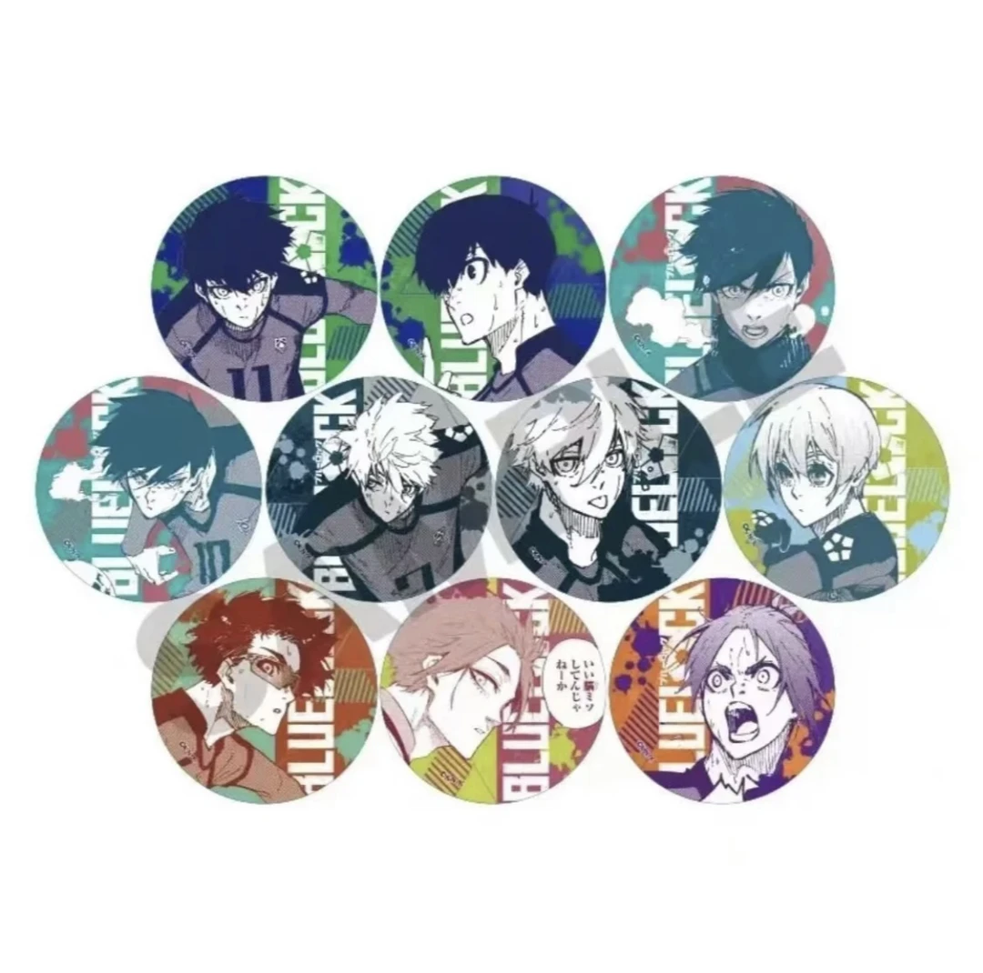 【蓝色监狱】日谷 CRUX 原画漫画风 金属 吧唧 盲盒代拆