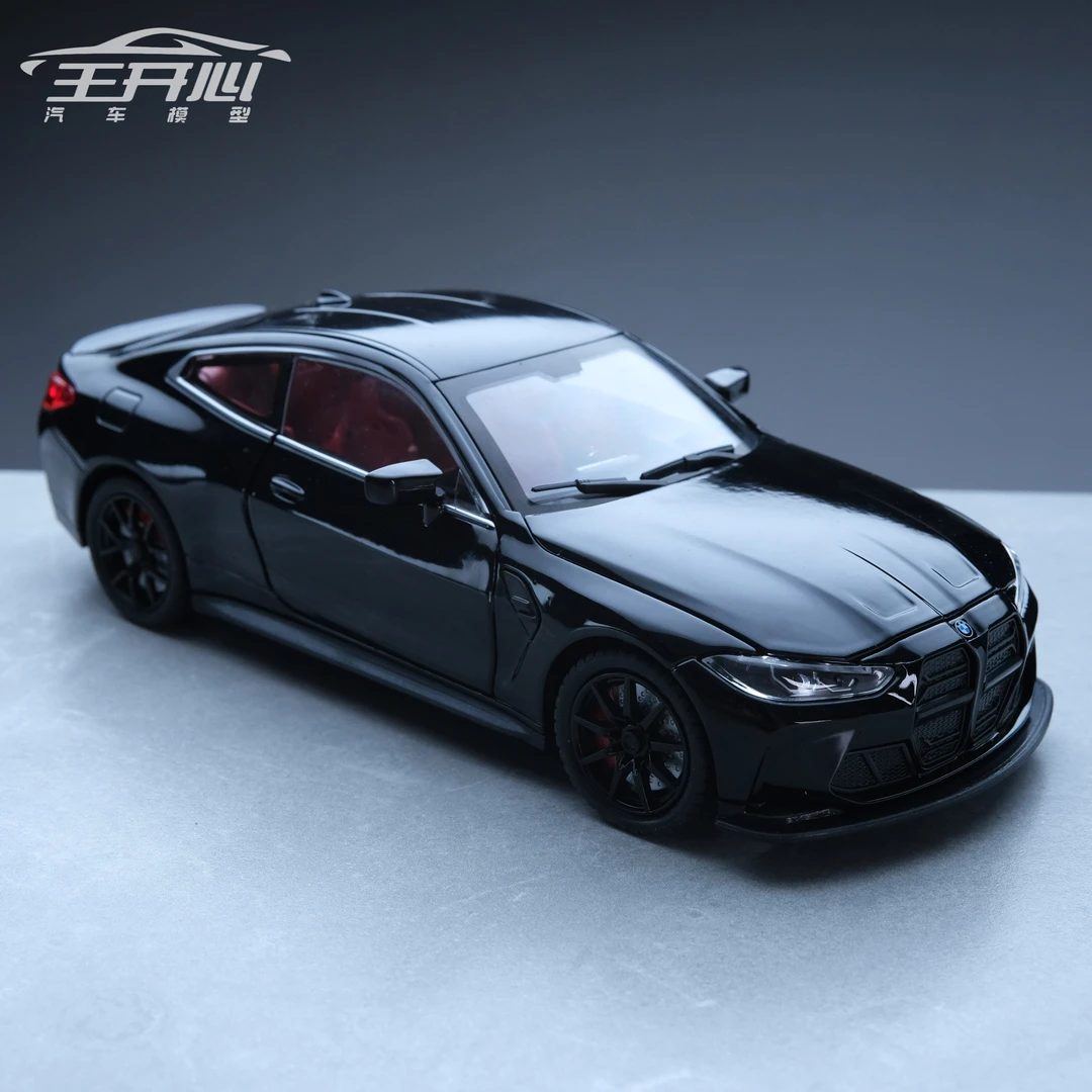 宝马M4  BMW 合金全开 汽车模型 合金车 送礼摆件仿真