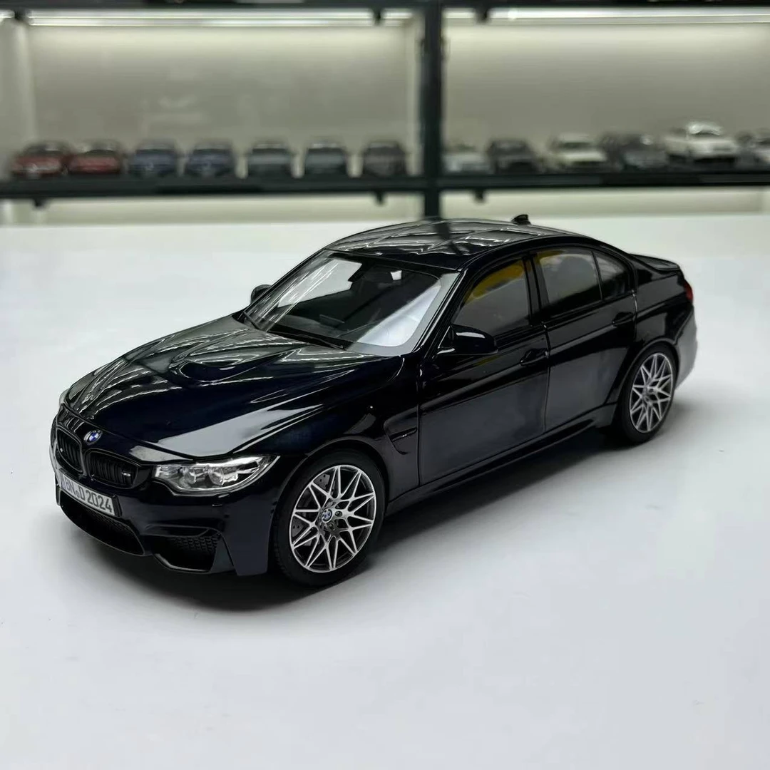 Norev 1/18 五代 BMW M3 F80 四门全开 宝马合金收藏版汽车模型