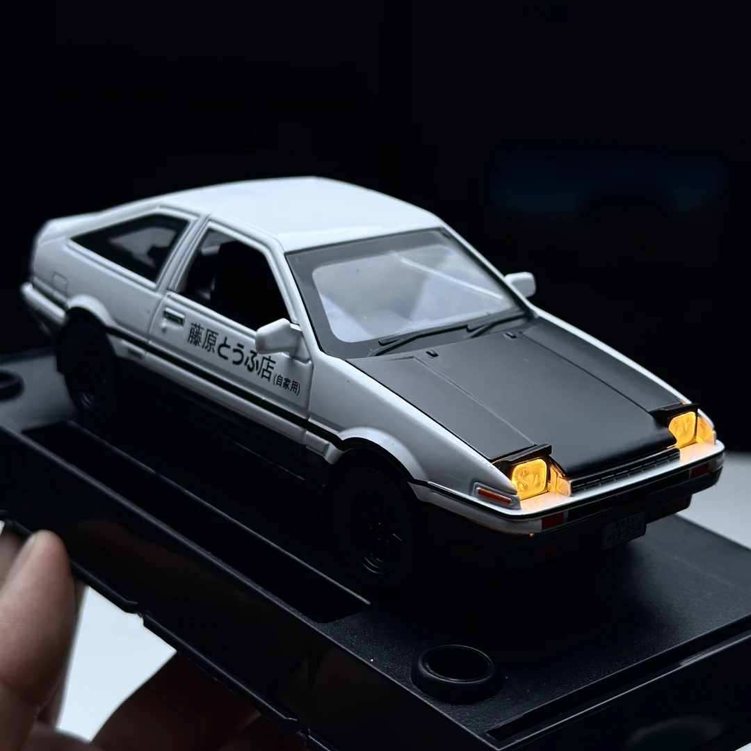【合金】 AE86 汽车车模 玩具 头文字D 藤原拓海豆腐店