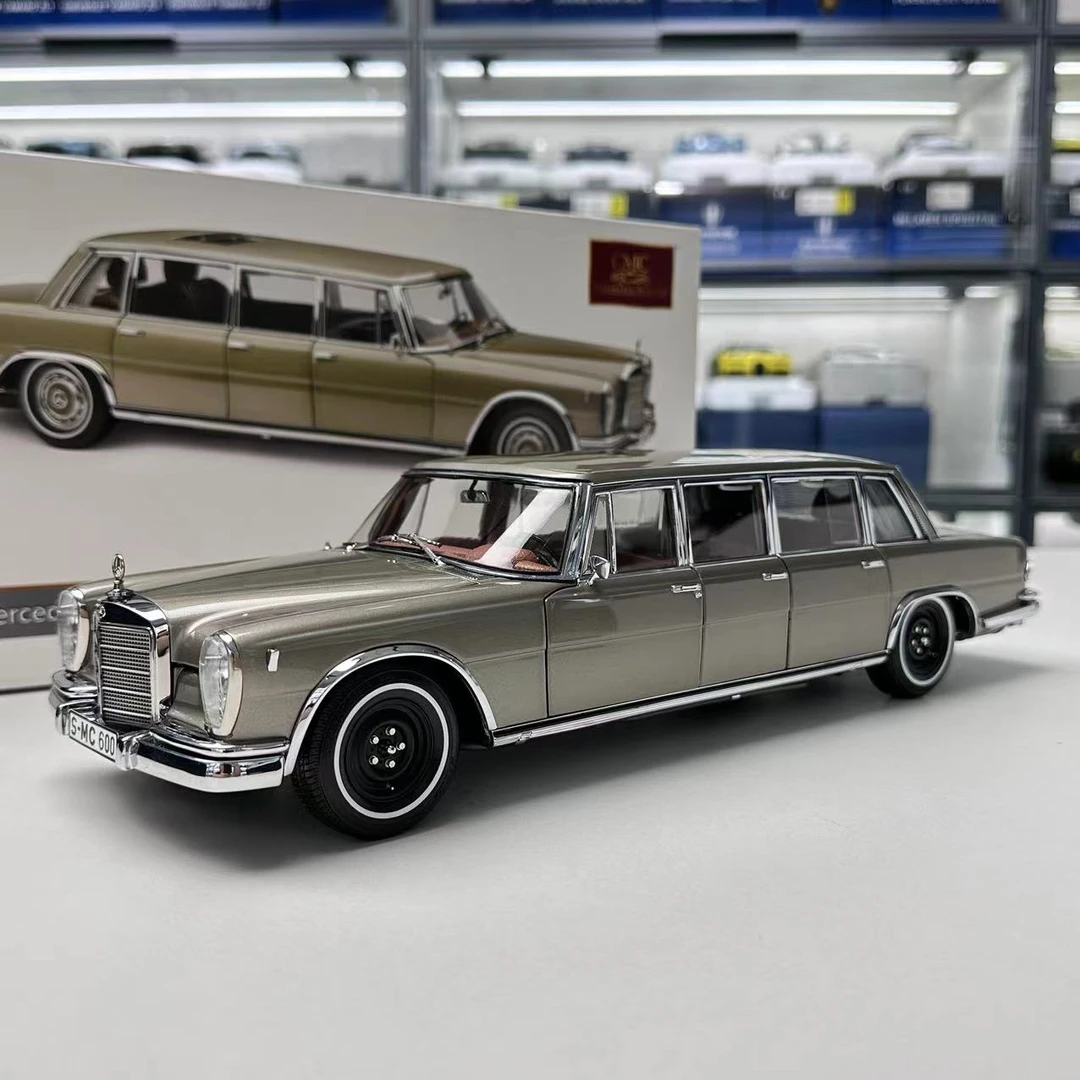 CMC 1/18 加长奔驰普尔曼600 W100 Pullman合金收藏版汽车模型