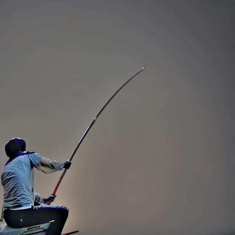 直播间野桑川综合台钓鱼竿