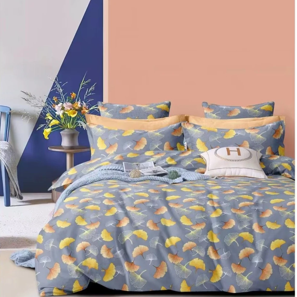 【银杏叶灰】长绒棉加密加厚大床单