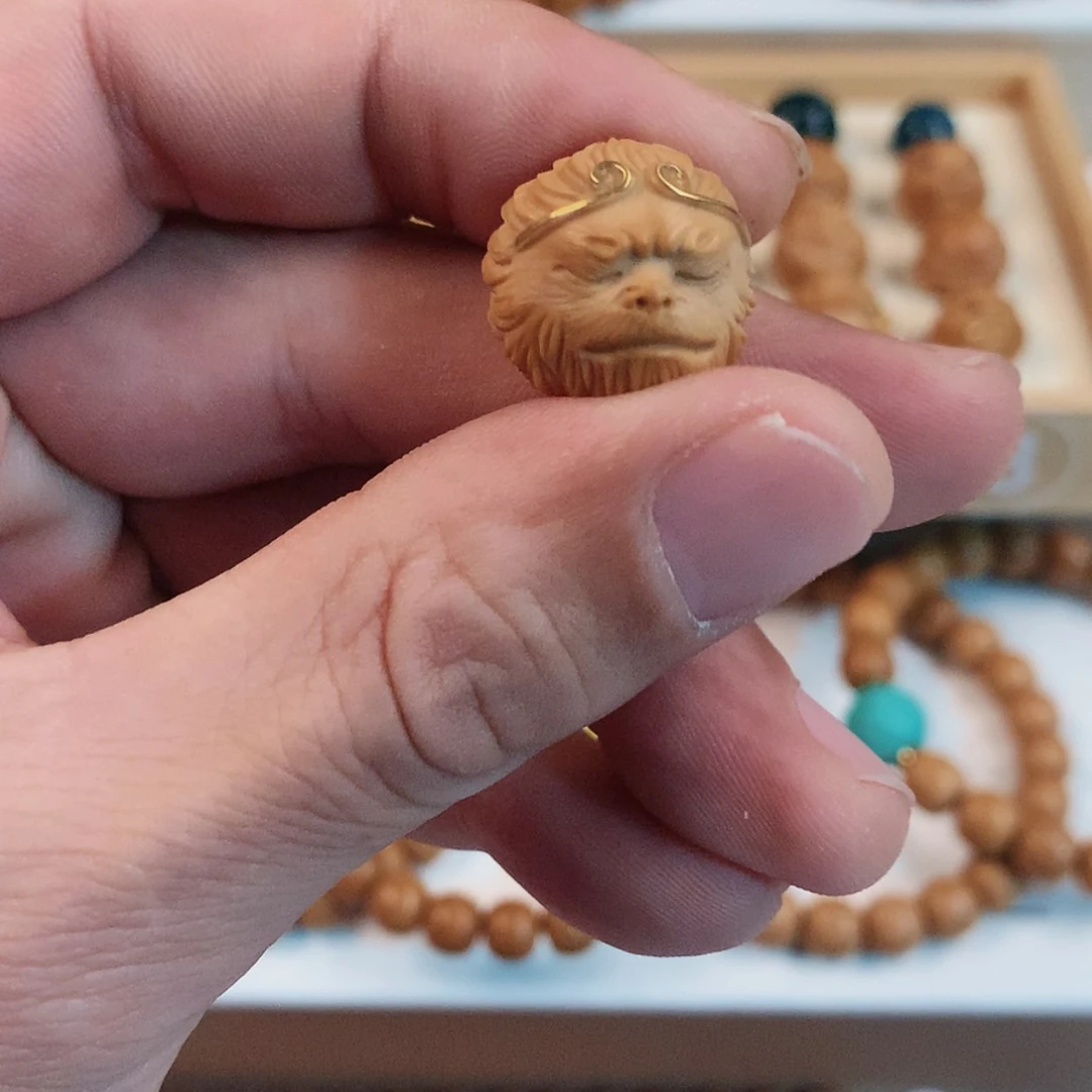 【闪购商品】猴头核桃吊坠我****过