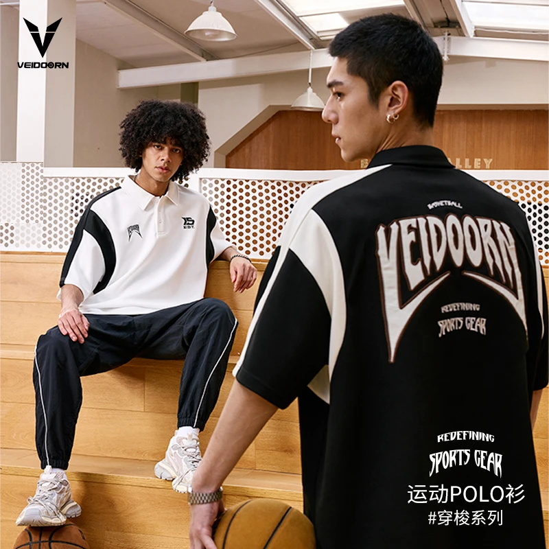 【当季新款】维动运动POLO衫男士时尚休闲夏季宽松潮流青少年