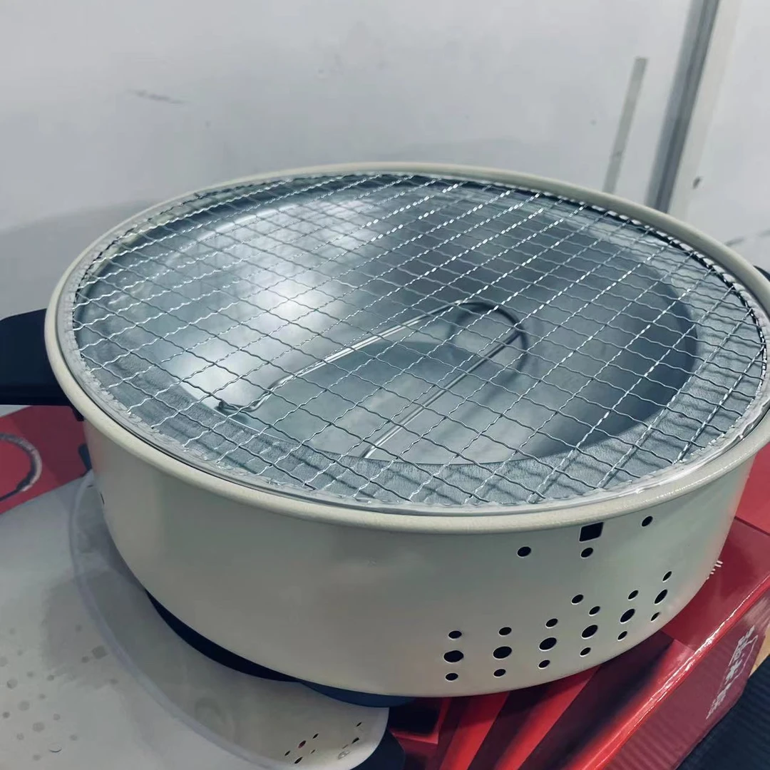 围炉煮茶炭炉淄博烧烤炉户外便携家用碳烤肉架户外