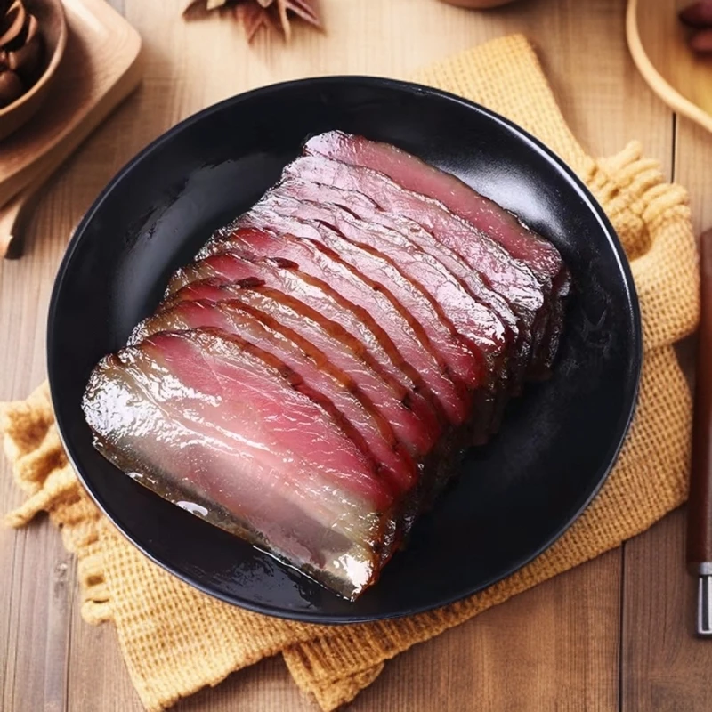 腊五花肉500g/袋重庆特产三线肉农家传统柴火烟熏腊肉五花肉