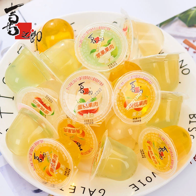 喜之郎果肉果冻水果冻儿童健康零食品整箱批发网红办公室休闲解馋