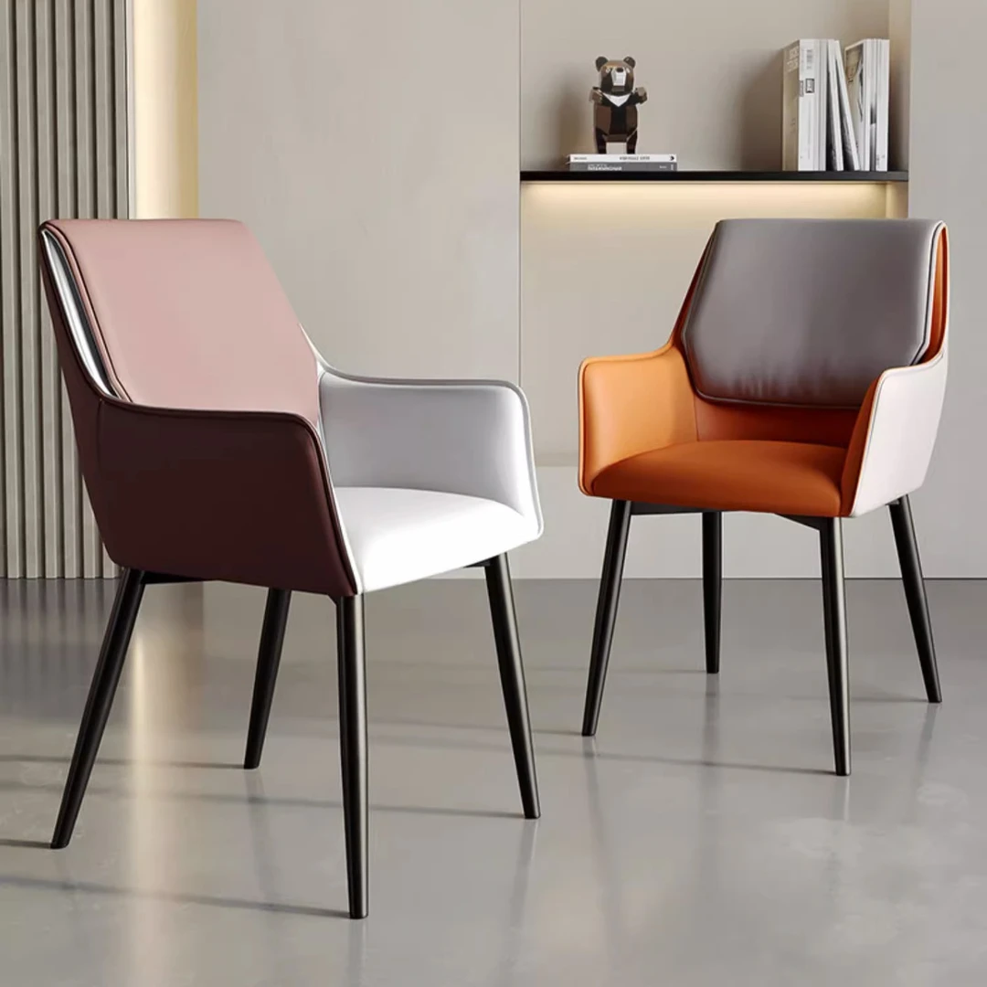 云沐语家用轻奢高级椅子家用简约现代餐厅椅舒适休闲办公极简椅子