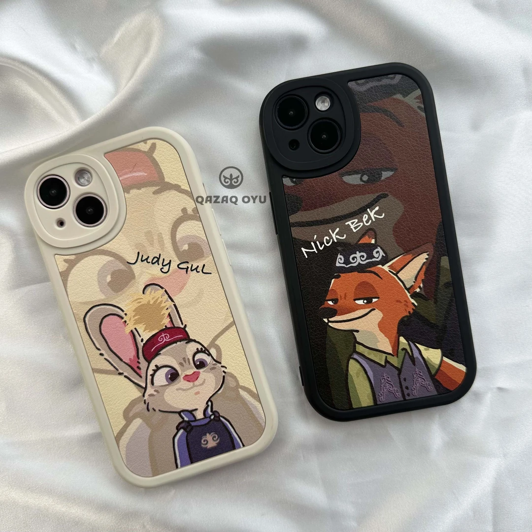 哈萨克情侣手机壳可爱创意全包防摔个性ins卡通皮纹网红女款包邮X