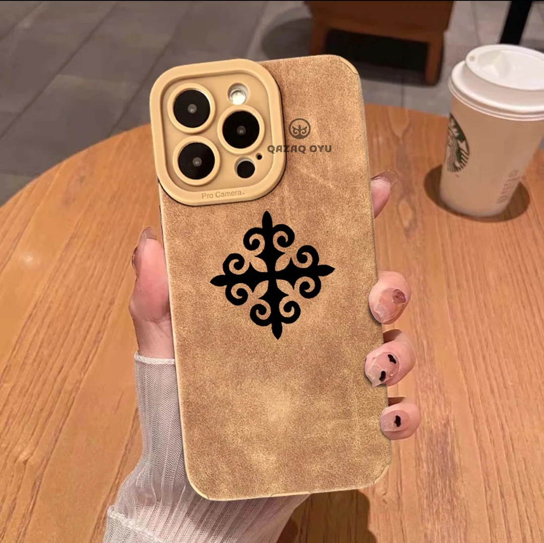 哈萨克族风格oyu元素民族风手机壳商品细腻防摔新疆包邮全包感ins
