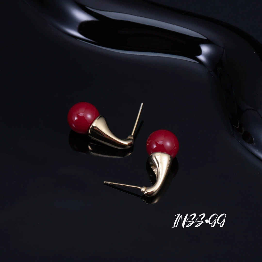 钛钢耳饰 【INSS · GG}】小众百搭气质耳环轻奢设计款AE472