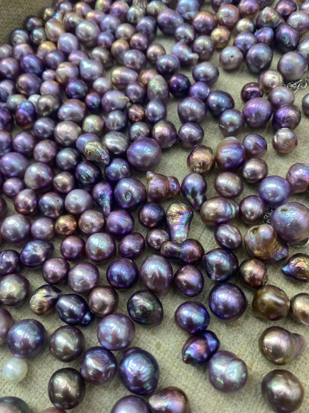 淡水珍珠吊坠耳饰