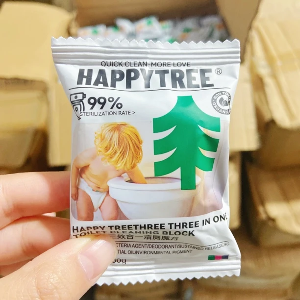 三效合一洁厕魔方清洁马桶