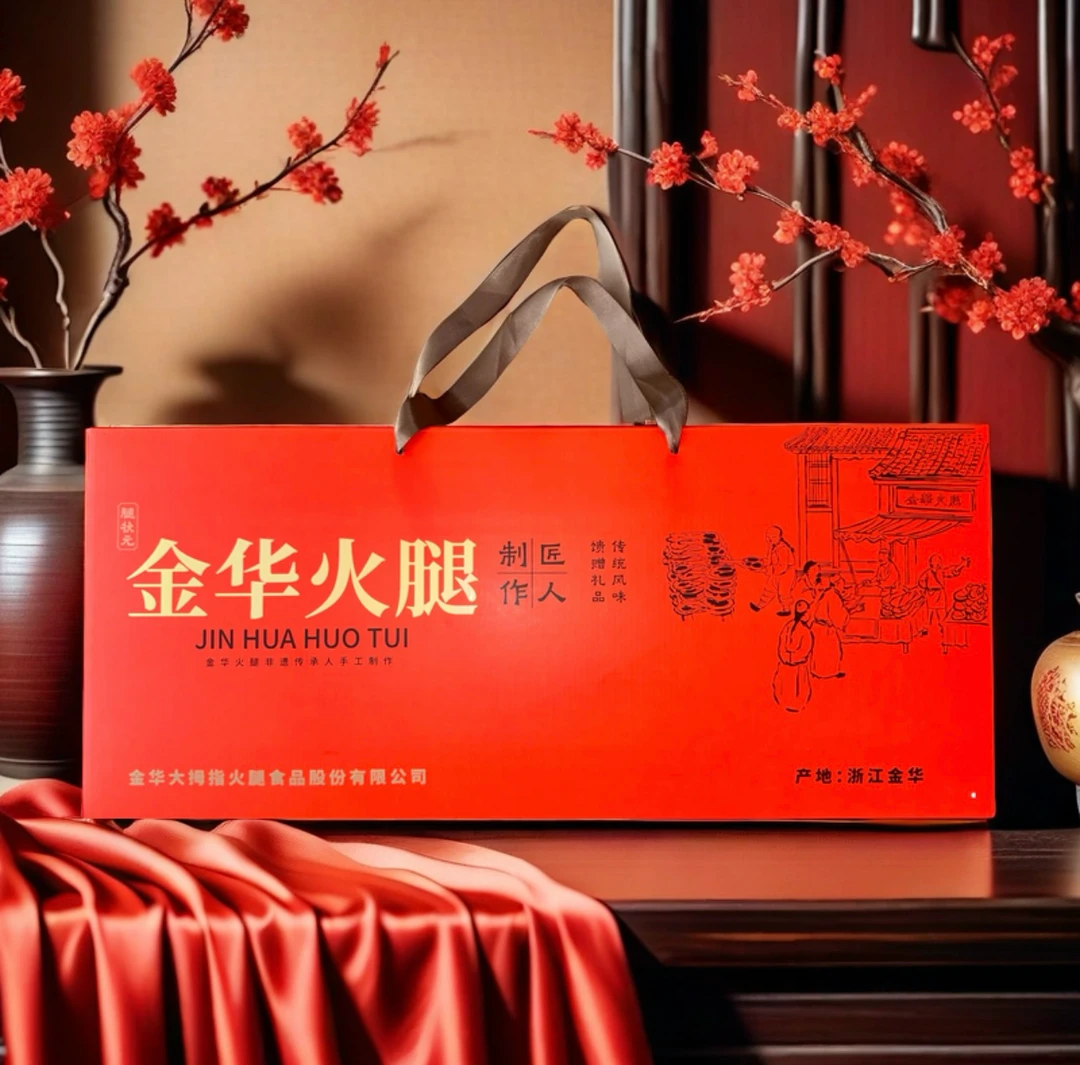 腿状元金华火腿1.5kg火腿礼盒猪腊肉切片正宗浙江土特产年货