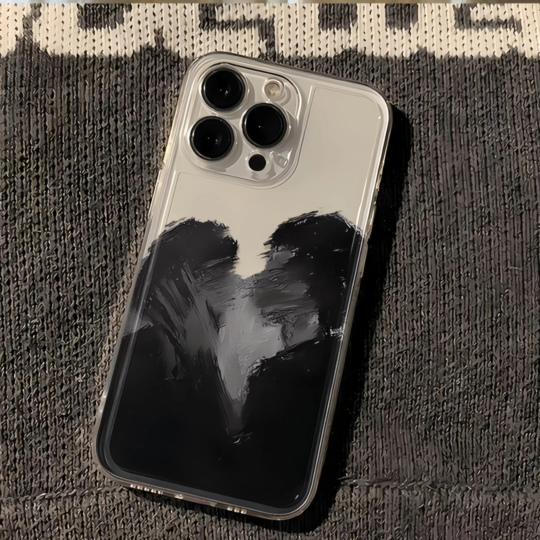 艺术亲吻苹果小米oppovivo华为适用iPhone12/13/14/15手机壳全包