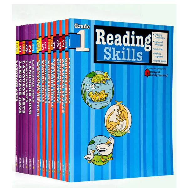 【汤圆妈首发】哈考特(美国)Reading +Writing +Language Arts