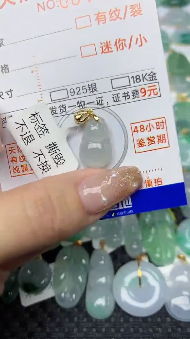 【闪购商品】翡翠颈饰未镶嵌4