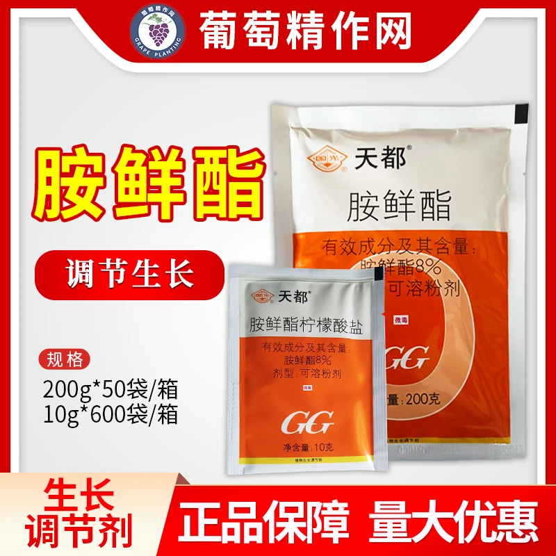国光天都8%胺鲜酯 大白菜调节生长活力植物生长调节剂