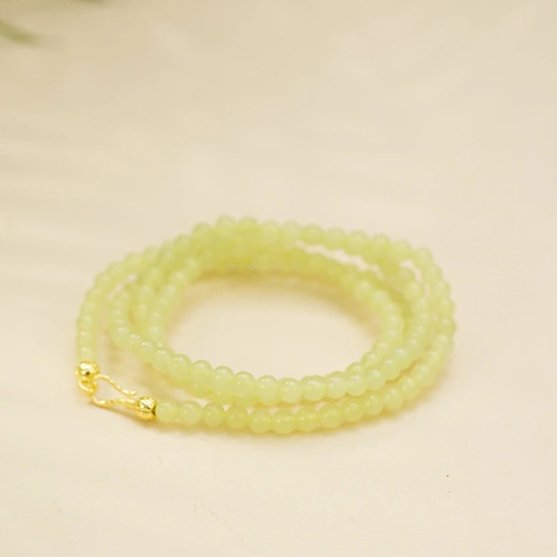 新疆和田玉若羌黄口卡4挂链随机发一件 鑫浩矿业