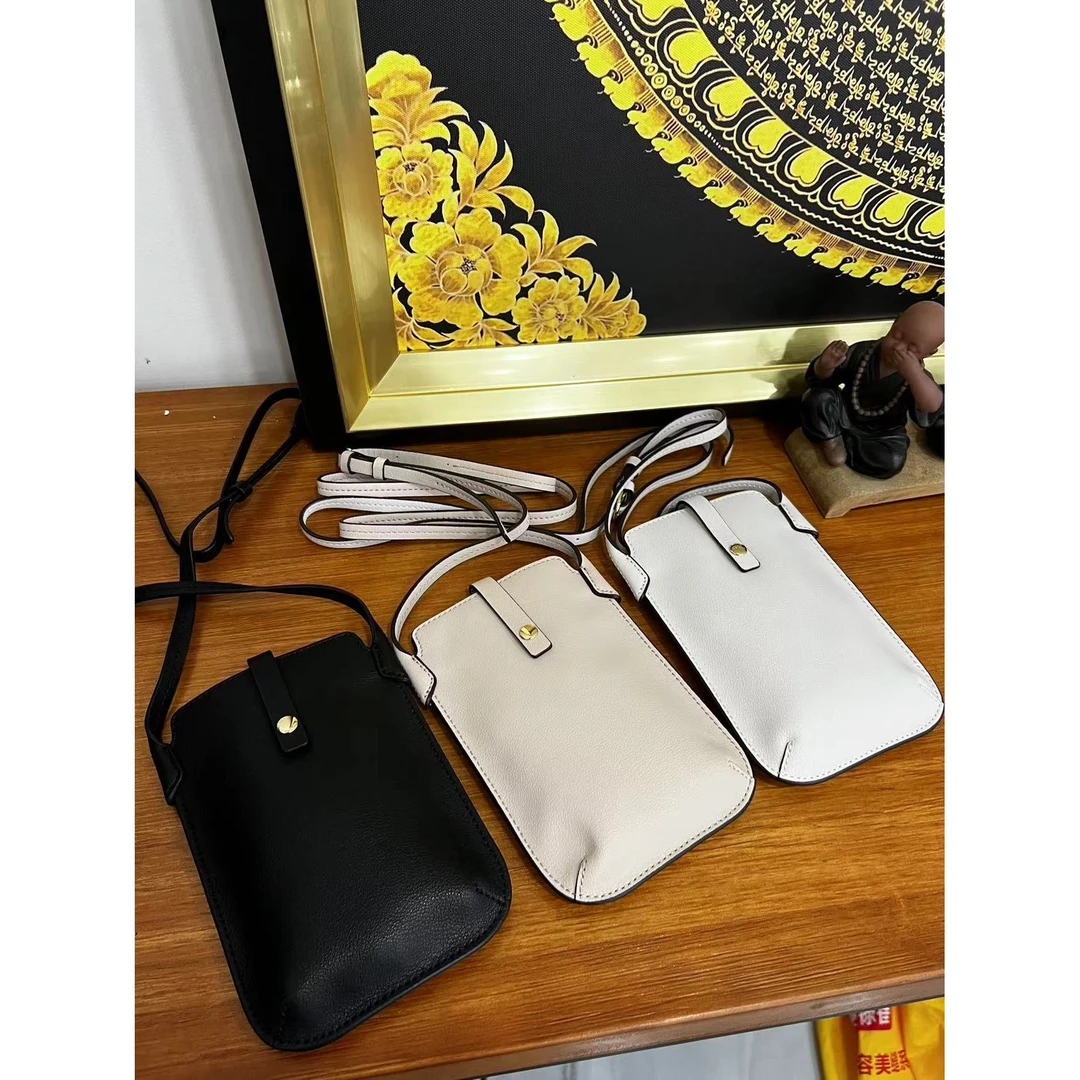 【小包快跑定制】牛皮手机包 单肩手提女包休闲时尚百搭