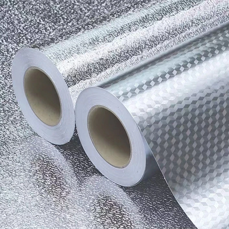 柜子桌面贴墙纸厨房灶台墙壁防油贴纸橱柜防水防潮瓷砖锡箔纸自粘