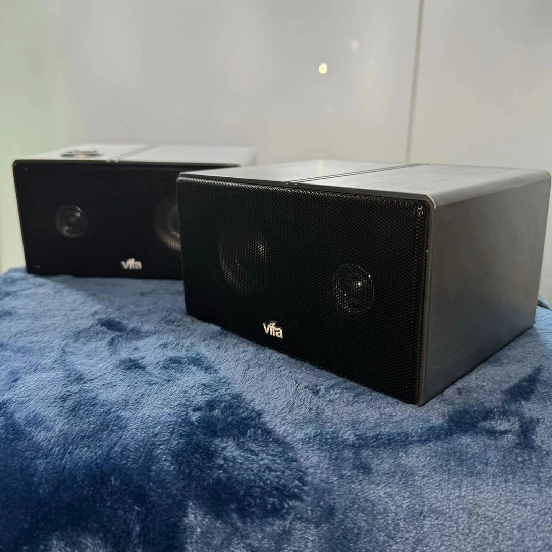 99新    拆包 Vifa多媒体音箱高端桌面HIFI小音箱VF3A 一对（两只）