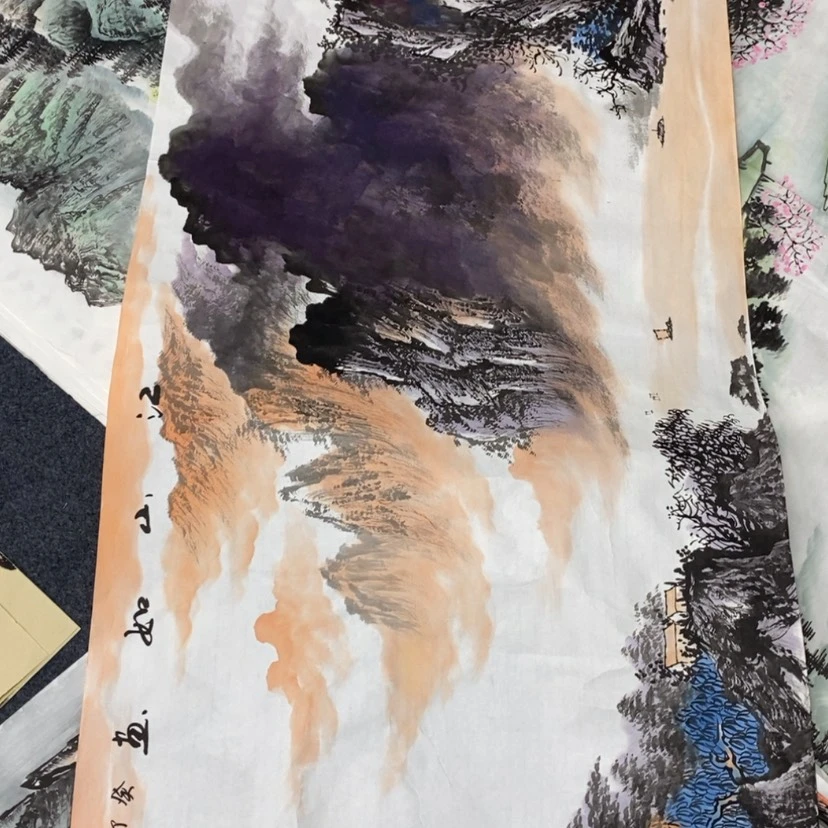 【闪购商品】书法锦**泉手绘