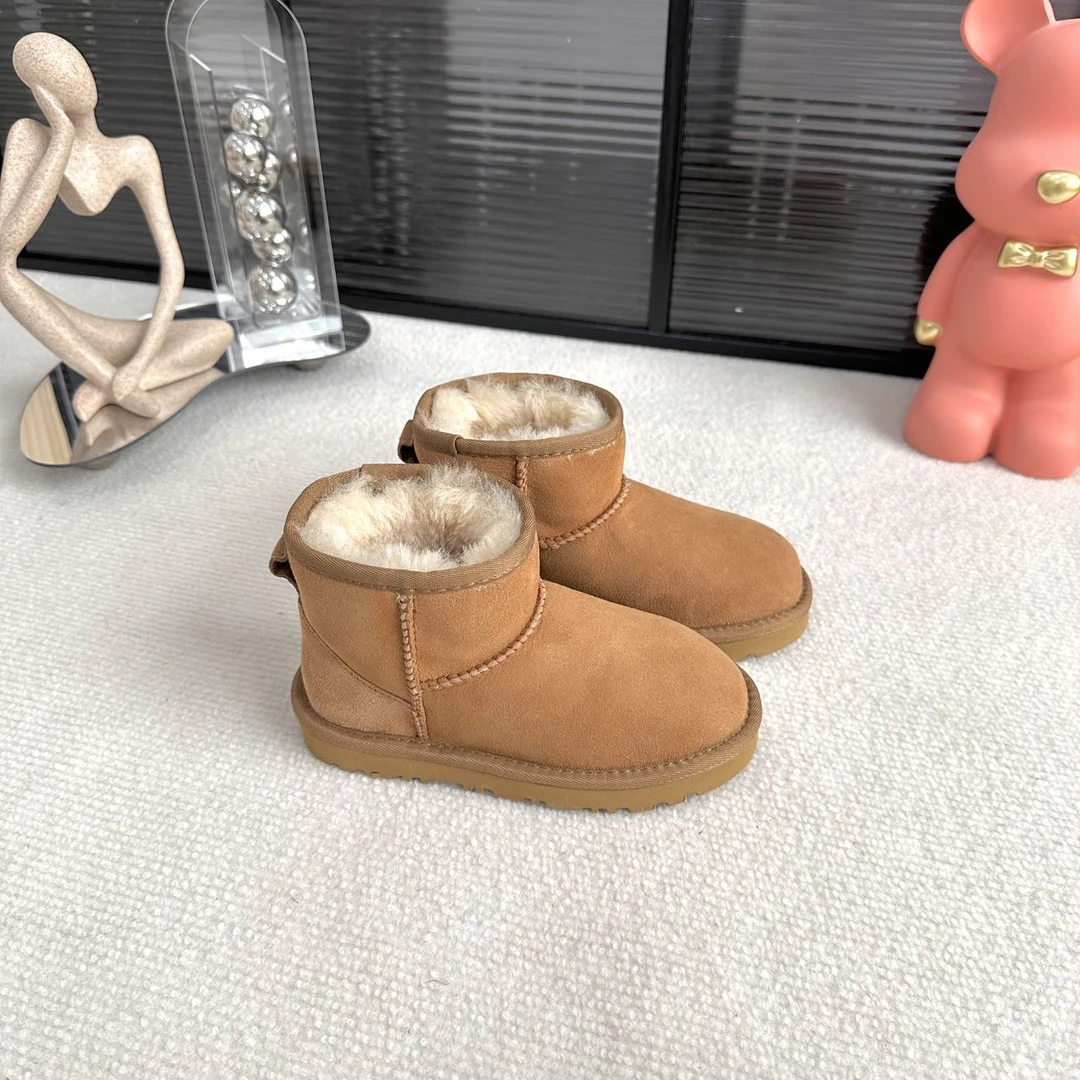 【儿童款】经典5854羊皮毛一体加厚保暖儿童雪地靴