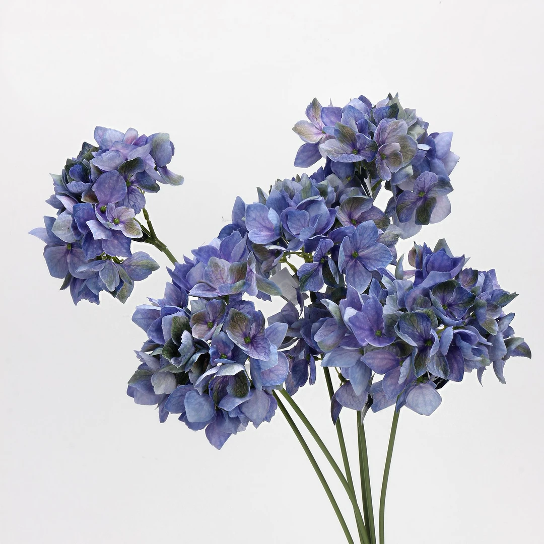 3D风铃绣球手感花仿真花束婚庆家居客厅茶几装饰假花绢花插花简约