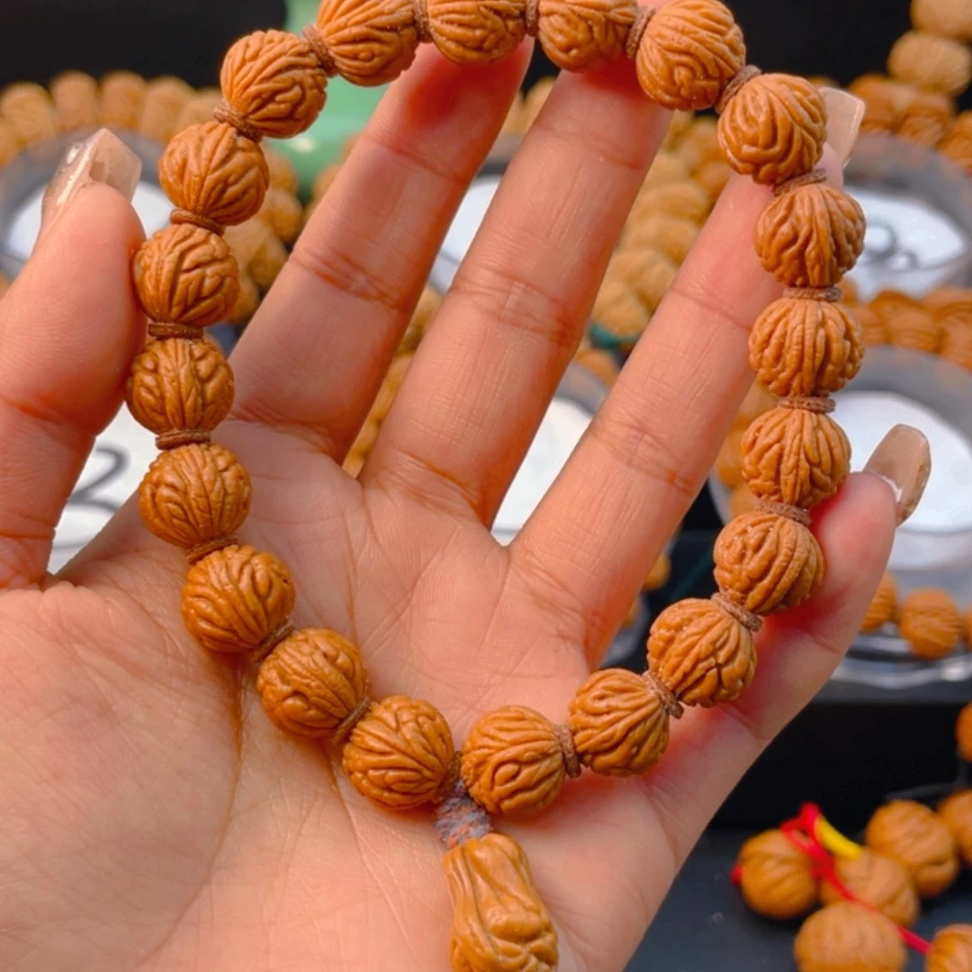 【闪购商品】桃核手串戴10