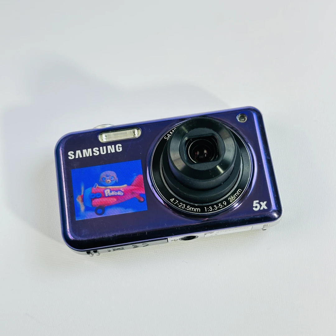 三星pl120双面屏可自拍 1600万像素 数码相机 屏幕小瑕疵