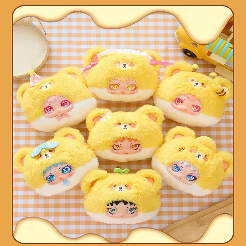 奶油小熊毛绒挂件