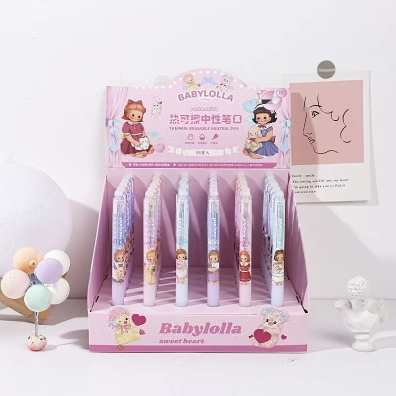 NM-麦和蛋卷妹妹热可擦中性笔