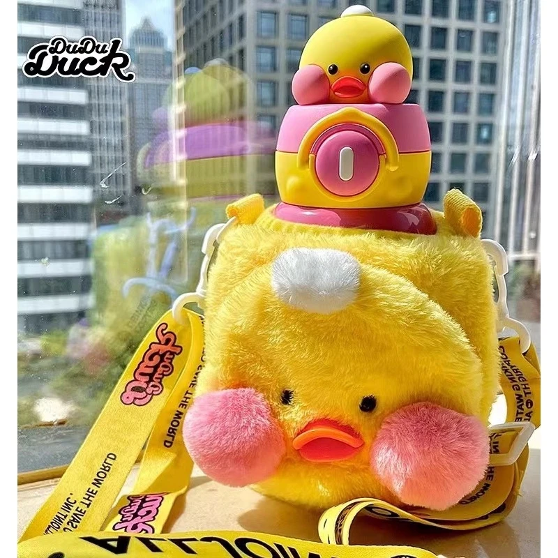 优仅ALLJOINT嘟嘟鸭保温杯子联名